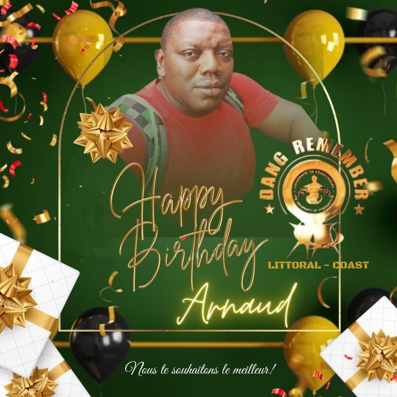 DRLC_2023's tweet photo. Souhaitons un joyeux anniversaire à Monsieur Arnaud NJOCK, Membre de Dang remember 📷📷
#JoyeuxAnniversaire
#Social
#Reseautage
#FormationJeunesDiplomes
#InsertionEtReinsertionSocioProfessionnelle
#SportCultureEtLoisirs https://t.co/PtbdBIUkoc
