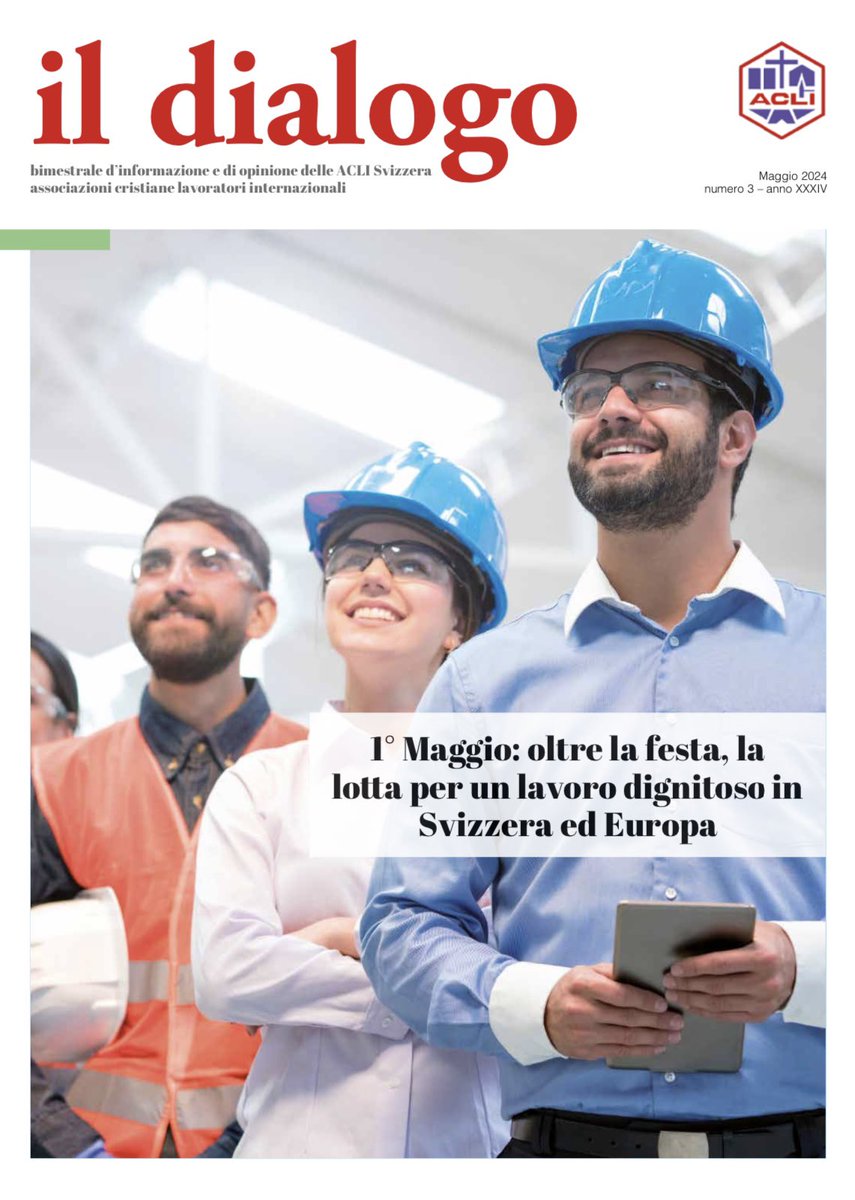 Cattedra Rosmini (@cattedrarosmini) on Twitter photo L’ultimo numero di “il dialogo” (ACLI Svizzera) contiene anche una riflessione sul lavoro e le nostre preoccupazioni di fronte alla trasformazione digitale. Dovremo pensare a sinergie tra uomo e IA, e a modelli sociali del futuro. Grazie a <a href="/GiuseppeRauseo/">Giuseppe Rauseo</a> per la collaborazione! L’ultimo numero di “il dialogo” (ACLI Svizzera) contiene anche una riflessione sul lavoro e le nostre preoccupazioni di fronte alla trasformazione digitale. Dovremo pensare a sinergie tra uomo e IA, e a modelli sociali del futuro. Grazie a <a href="/GiuseppeRauseo/">Giuseppe Rauseo</a> per la collaborazione!