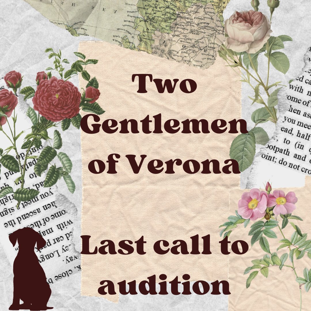 Alright you lollygaggers, this is your final call to send in you Google forms to audition for #Tempestwisdom production of #twogentlemenofverona set in a #victorian music hall. 

Link to the form is here docs.google.com/forms/d/e/1FAI…

We at #yspyork are starting to get a little excited