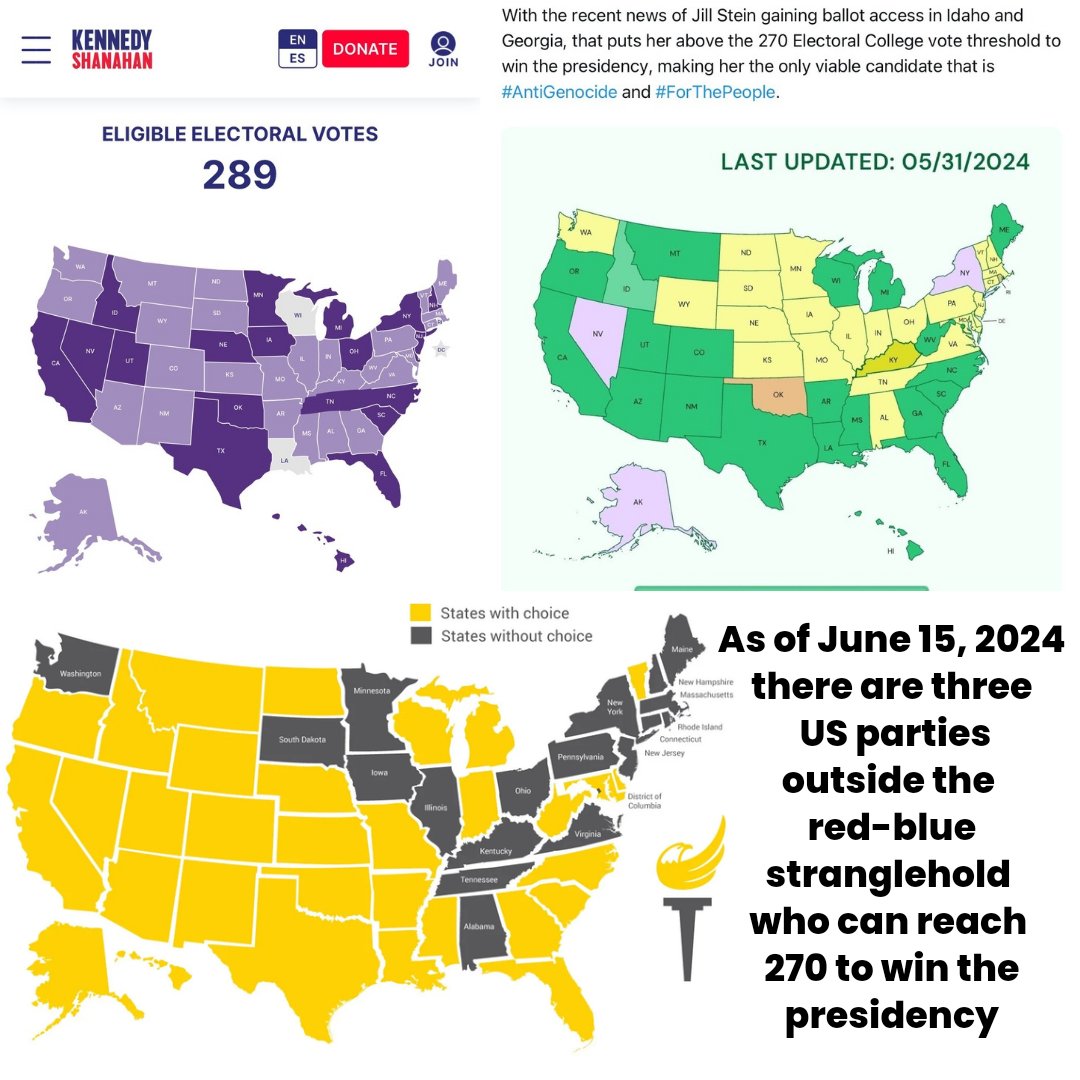 The two-party system is a lie that Democrats and Republicans tell USAmericans to keep their corrupt selves in power.

We are no such thing. Every state will have more than two parties on their ballots.

Vote third party in November.
#AbandonBiden 

Protest the empire. ✌️