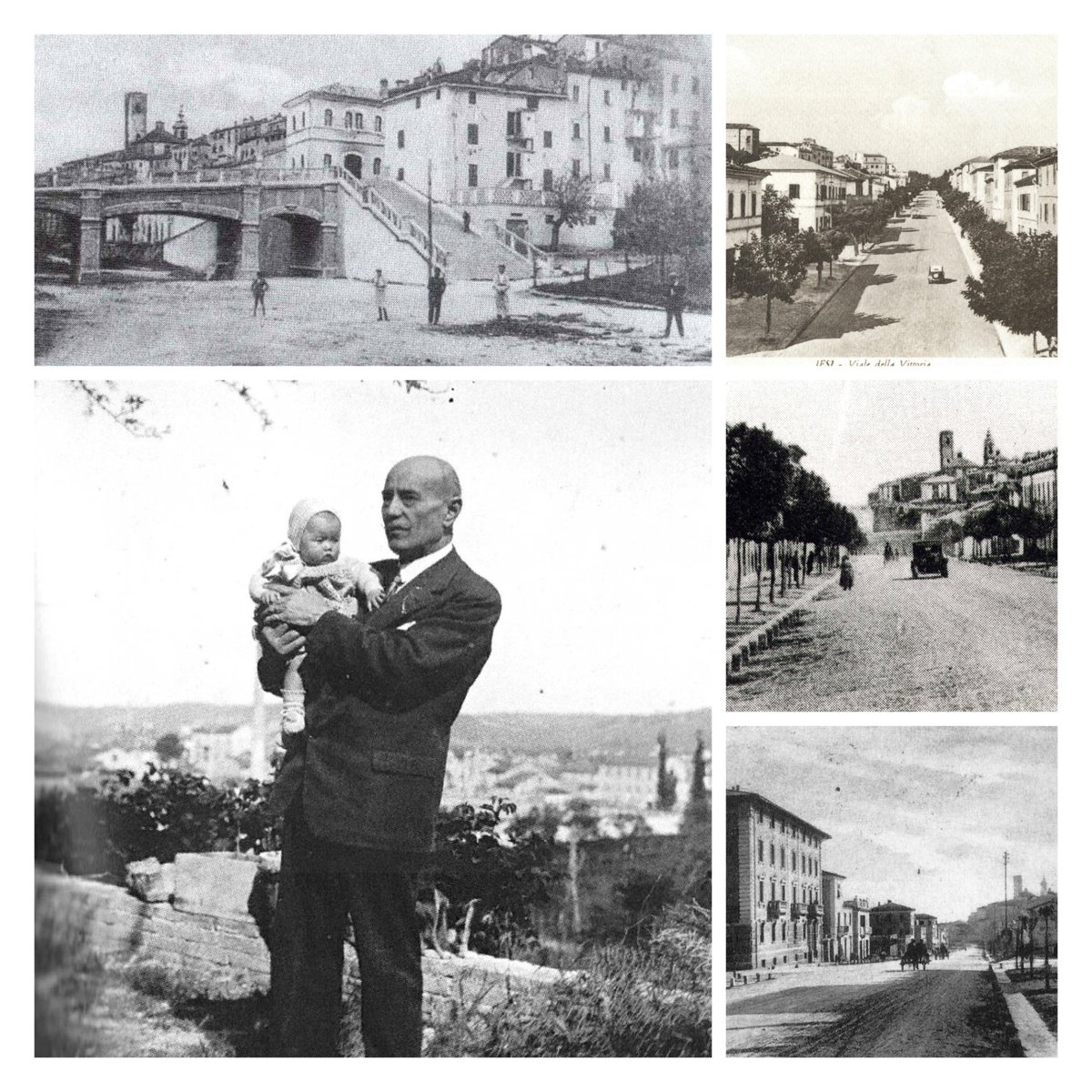 "La più importante opera pubblica realizzata nel XX secolo". #Jesi ricorda la costruzione dello  Strado' e rende omaggio al Sindaco Giuseppe Abbruzzetti, qui ritratto con la nipote Valeria Moriconi <a href="/JesiCultura/">Jesi Cultura</a>  <a href="/Archeoclub/">Archeoclub d'Italia</a> <a href="/Fondoambiente/">FAI</a> <a href="/ItaliaNostra_IT/">ItaliaNostra</a>