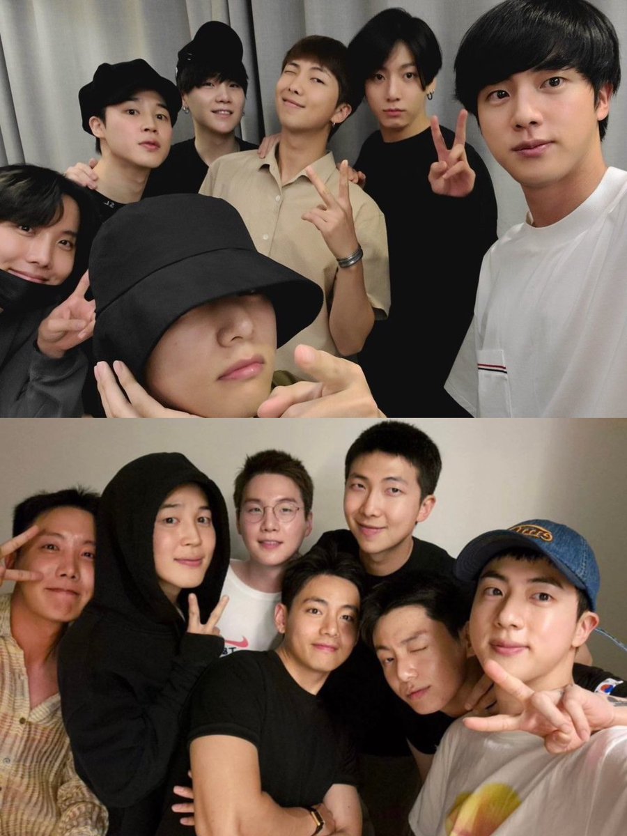 bangtinyboyys's tweet photo. It looks like they tried to recreate this selfie from 2020 I’m crying https://t.co/Yvbew3DZJJ