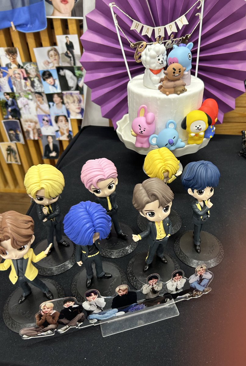 Ukookffy85's tweet photo. 今日はバンタン11周年アニバーサリーのイベントやっているカフェに行きました！
店内装飾もしてあり、バンタンの音楽もかかってて最高でした💜
#BTS11thAnniversaey https://t.co/zQ8XNxp0Y9