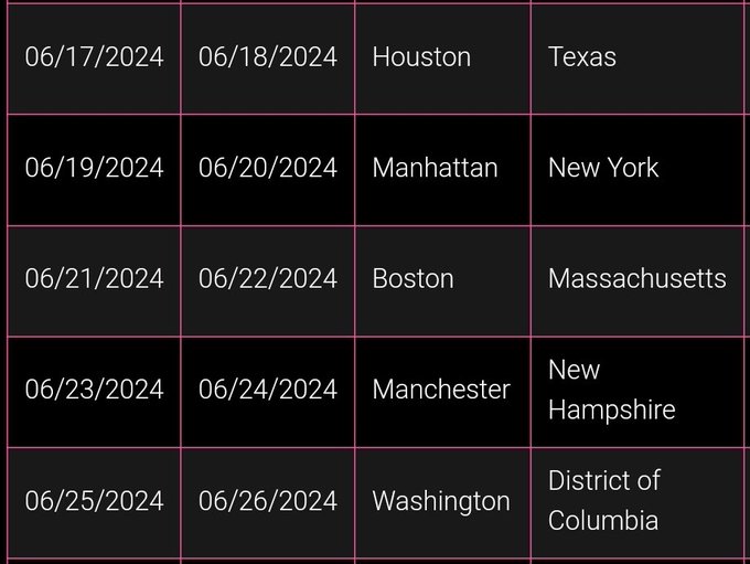 *June schedule*...I still have a few open spots 😉 email me at AmazonGoddessAmanda@yahoo.com https://t