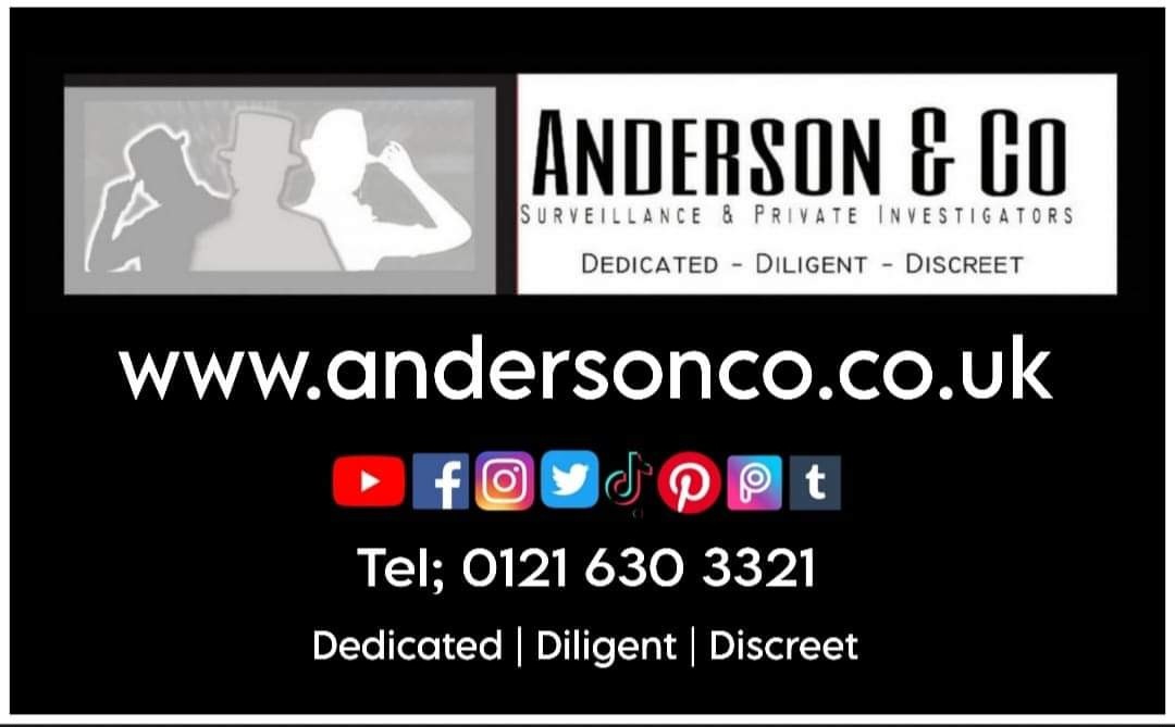Surveillance | Background Checks | People Tracing.

Established in 2019 and now a leading, established and award winning UK investigations company.

#privateinvestigator #andersonco