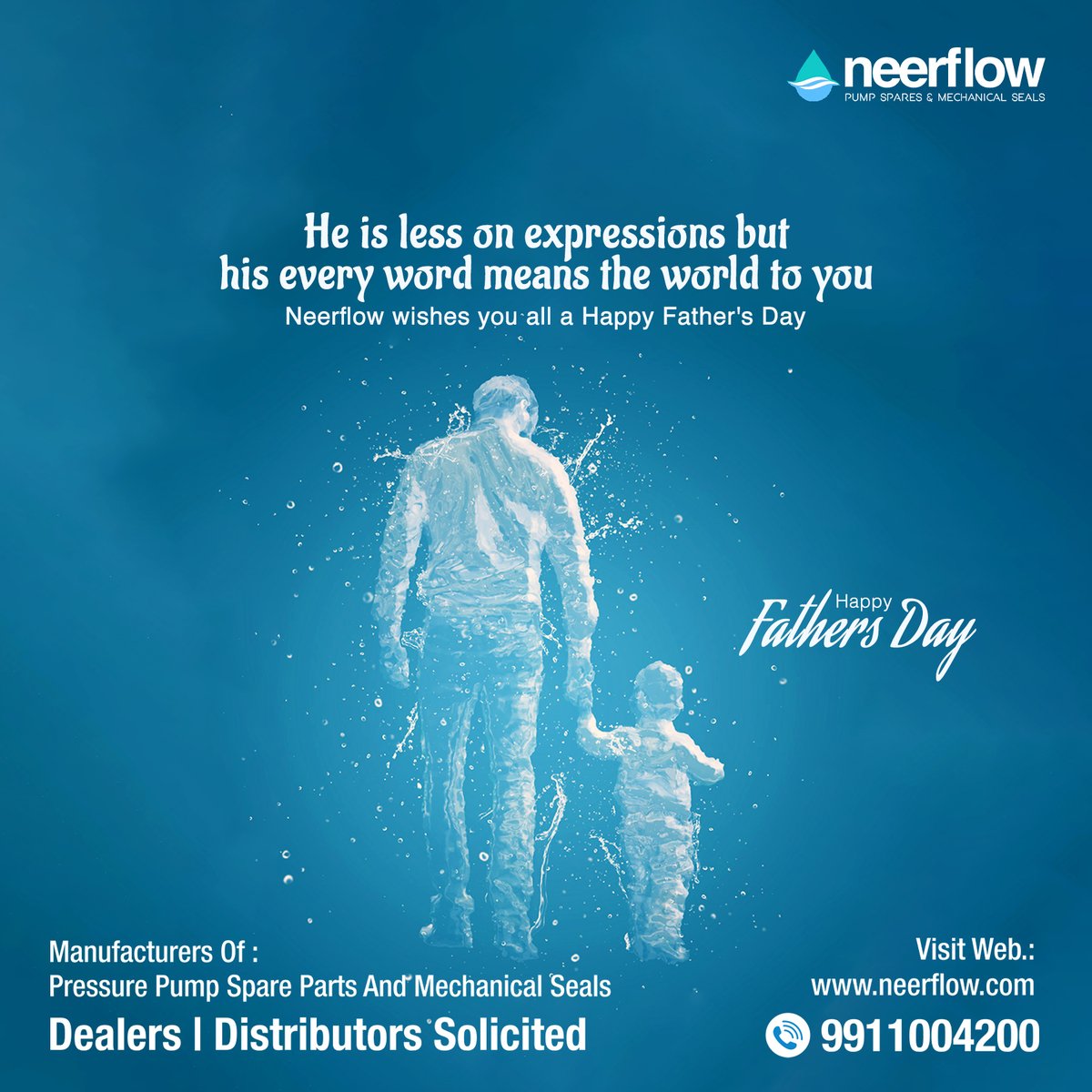 Neer_flow's tweet image. Here’s to the dads who make life flow smoothly with their love and wisdom. Happy Father’s Day from Neerflow!

#Neerflow #LifeInFlow #fathersday #Fathersday2024 #fathersdaygifts #fathersdayspecial #fathers #fatherson #fathersdaygift #fathersdaygifts #pump #neerflowspare