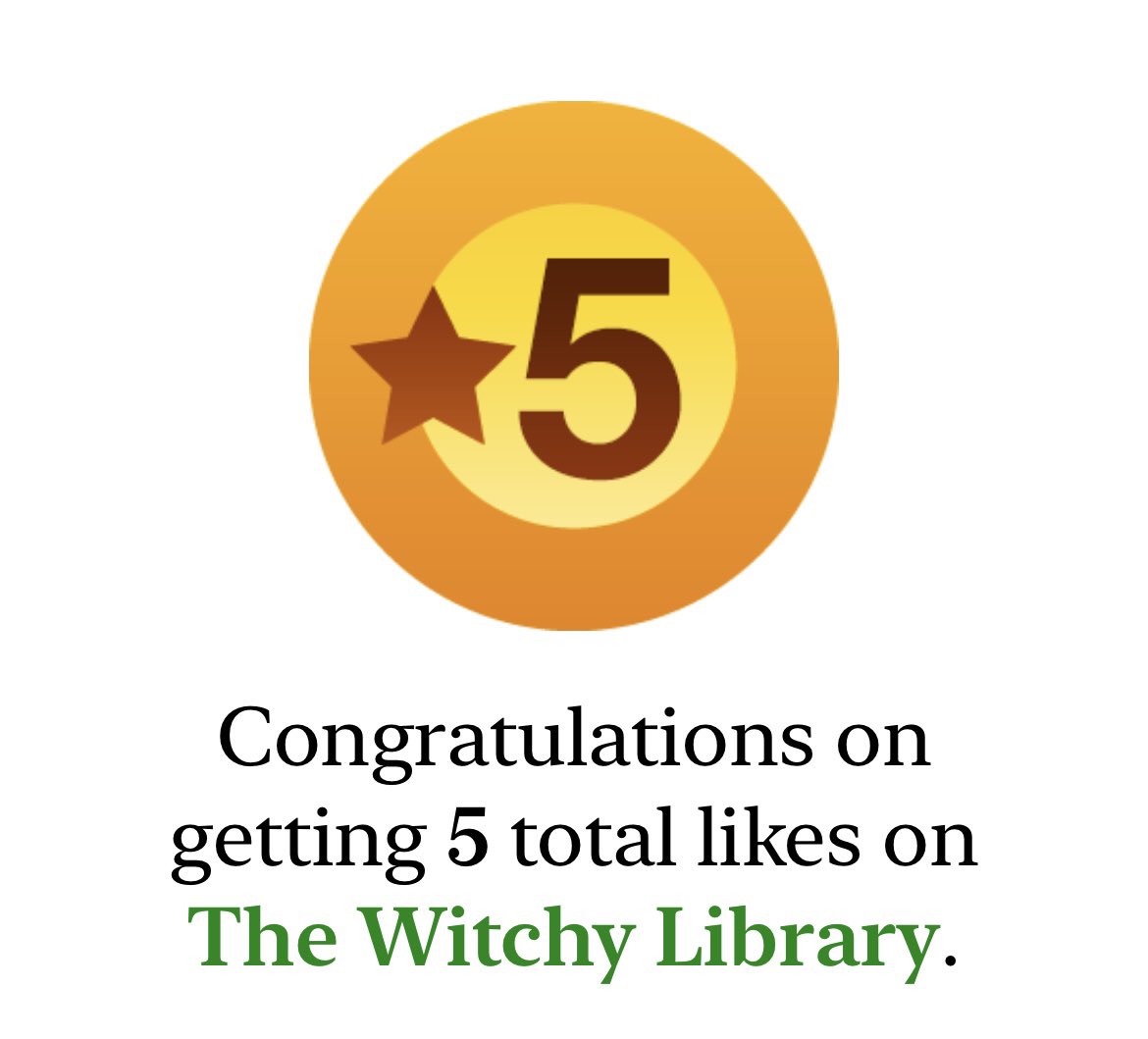 witchy_library's tweet photo. A wonderful thing to wake up to 🙊😭 thank you to anyone who’s checked out my blog so far 💖💖 https://t.co/AQfKyc5h9O