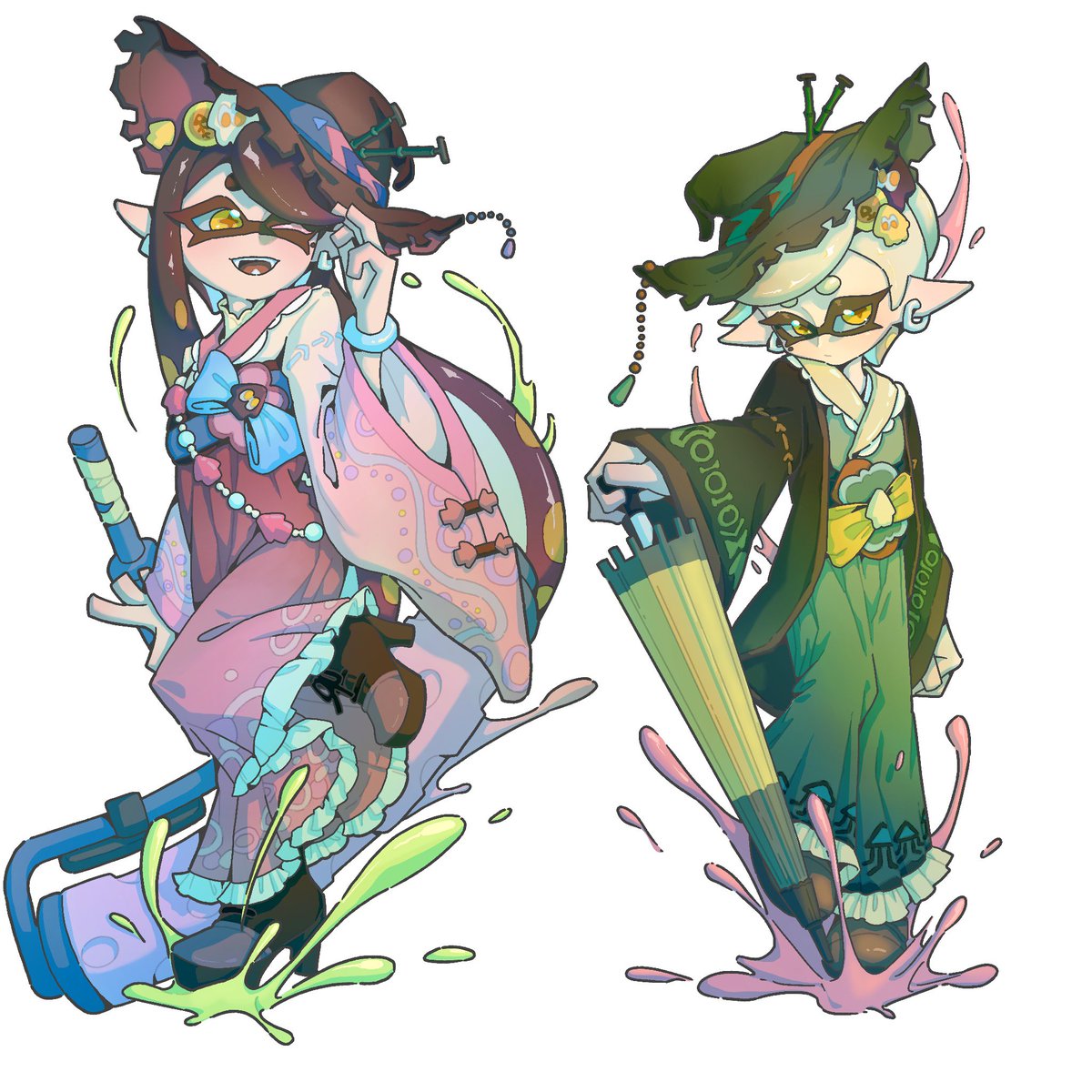 潮色🦑❤️
#Splatoon３ #splatoonart #スプラトゥーン3