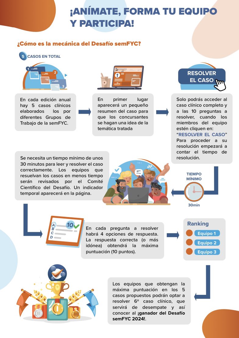 ¡Hilo 🧶  del #caso1 del #desafio <a href="/semfyc/">semFYC</a>!

¡Nuestro paciente Alfredo 👨🏻 espera vuestra ayuda!

🚨¡Sólo hasta el día 25 🗓️!

Y si no os habéis inscrito aún… ¿a qué esperáis? ¡Formad vuestro #equipo👨🏼‍⚕️ 👩‍⚕️ y disfrutad! 

desafiosemfyc.com/registro-enlac…

#samfyc2024