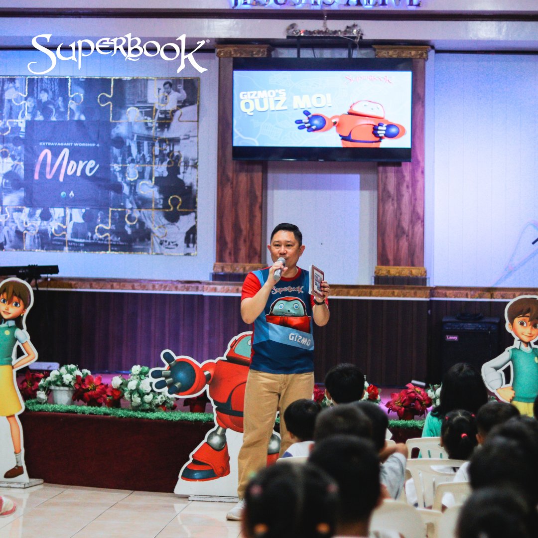 BatangSuperbook's tweet image. Marami kaming nakahandang #BibleQuiz at #FunTrivia para sa mga bata sa #GizmoOnTheGO! 🤩🥳🤖