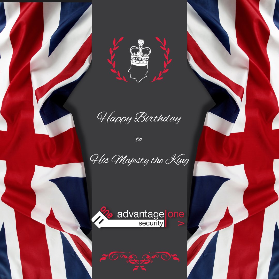From us all at Advantage One, Happy Birthday to His Majesty the King.

#happybirthday #kingsbirthday #kingcharles