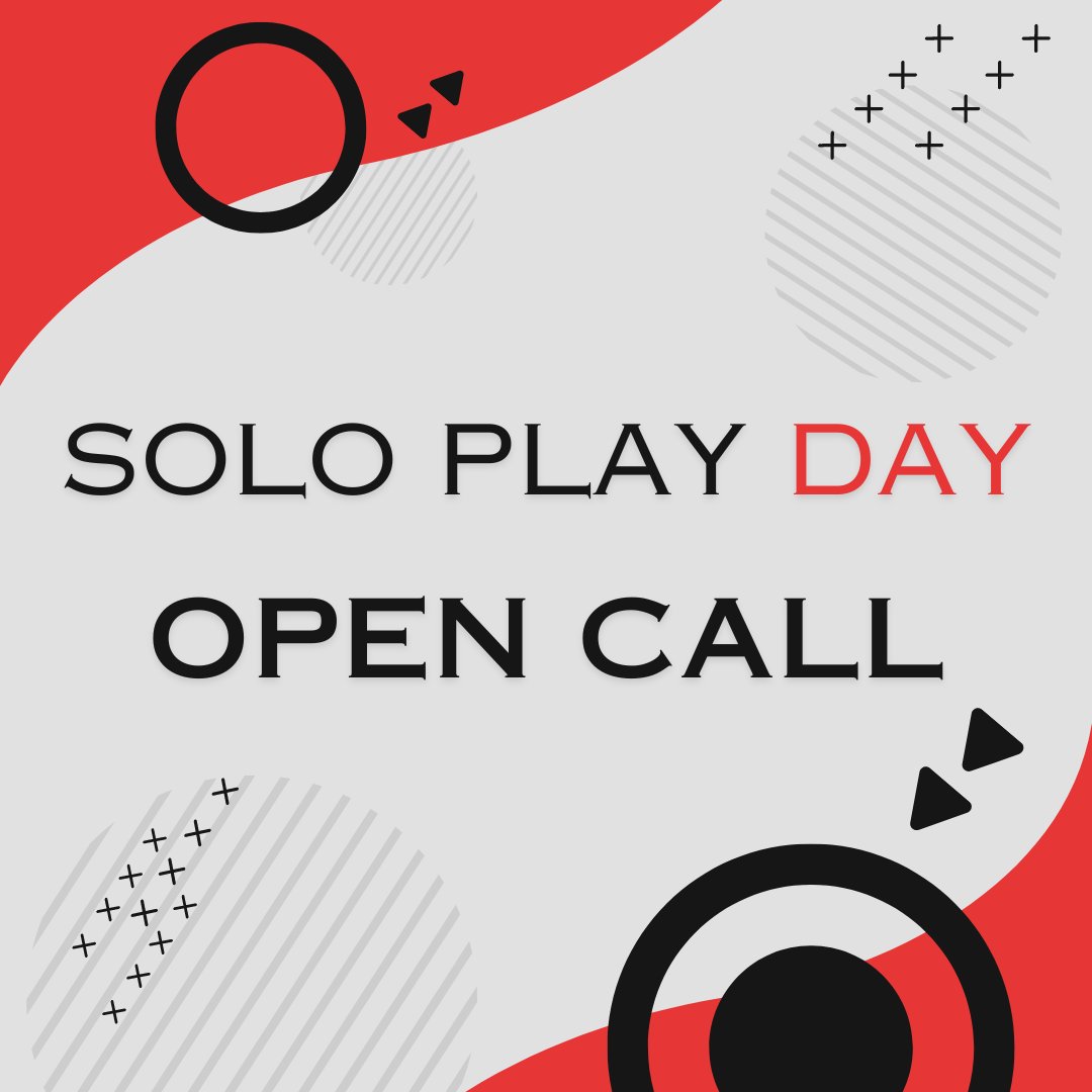 Solo Play Day Open Call!

Nov 04-10, 2024

We welcome monodrama performances of different genres, from any country in the world!

Register by the link in bio 🤩

#soloplayday #westtheatreassociation #theatrefestival #monodramafestival #monodrama #performance