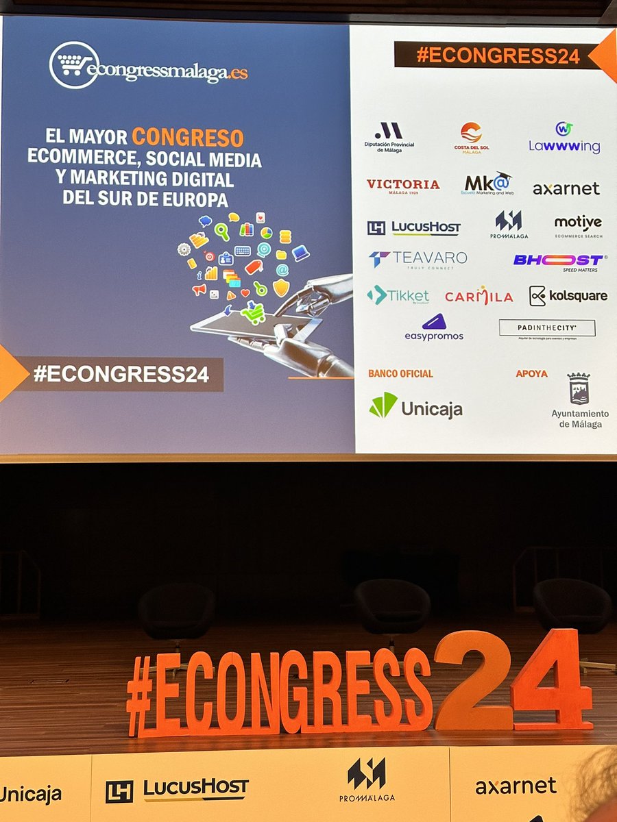 Hoy toca aprender en el #econgress24 en Málaga 💪🏻🚀 #marketing