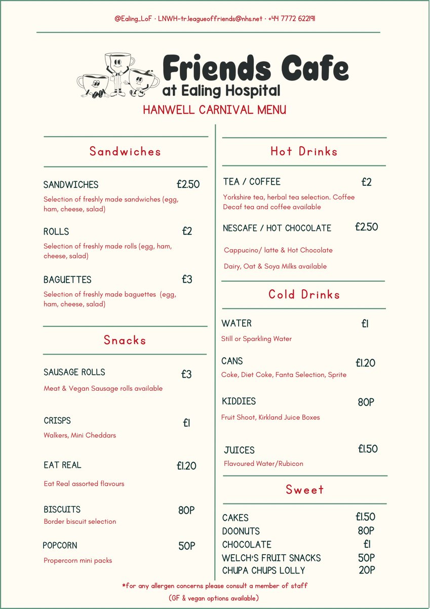 Ealing Hospital League of Friends tweet media