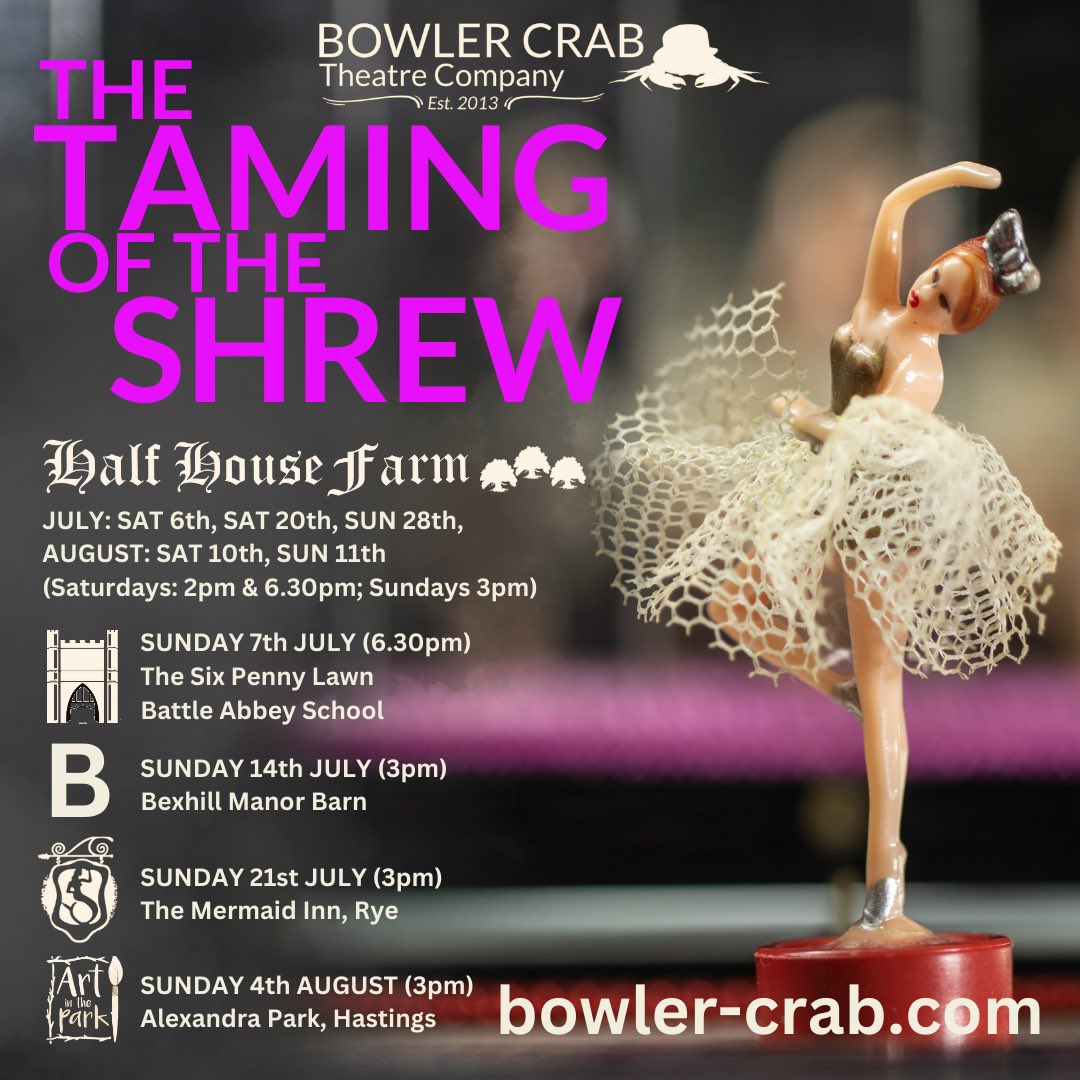 #rehearsalshot 
Tickets available via bowler-crab.com/tickets

#Shakespeare #thetamingoftheshrew #comedy #bowlercrabtheatrecompany