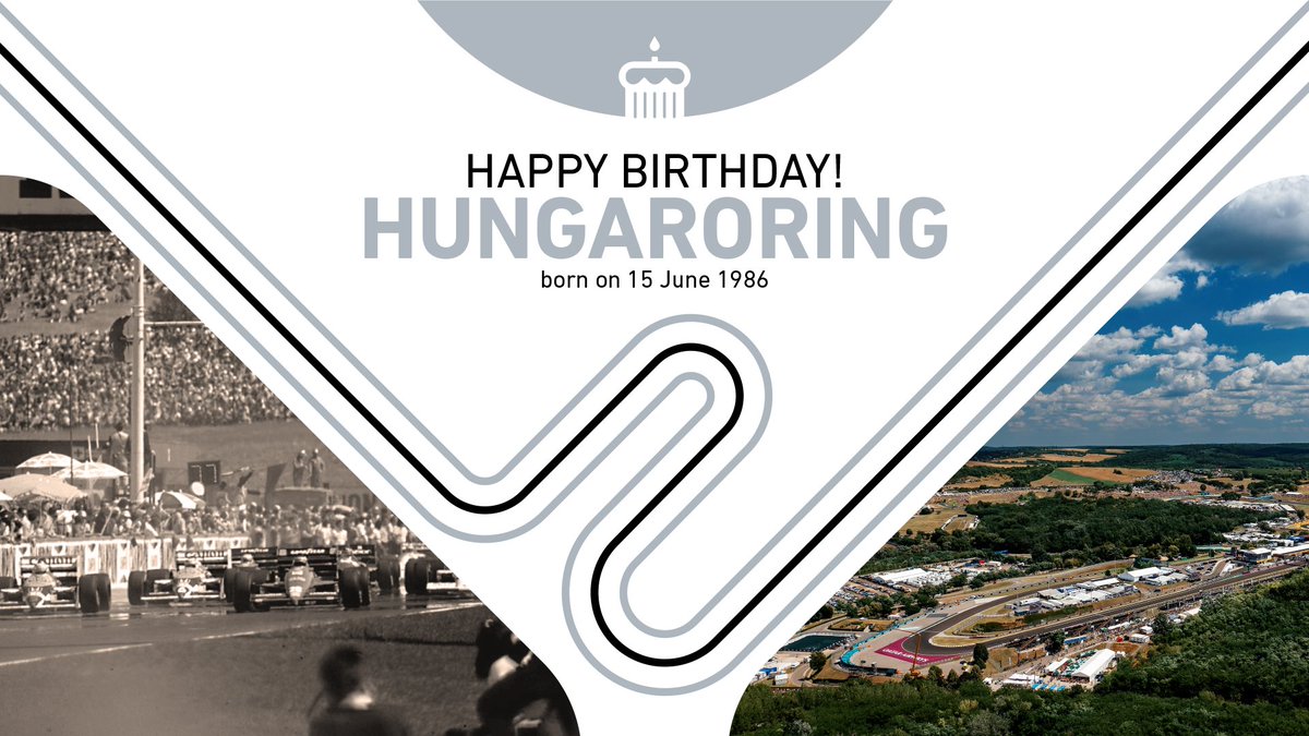 HungaroringF1's tweet photo. Happy birthday, Hungaroring!🍾🍾🍾

#hungaroring #F1Hungary #HungarianGP #birthday https://t.co/LyHpF3trqV