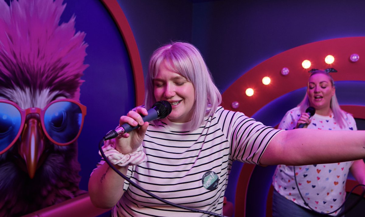 Singing isn’t just for the shower! 🚿 

Take to the stage in one of our Karaoke rooms 🤩 tenpin.co.uk/activities/kar…