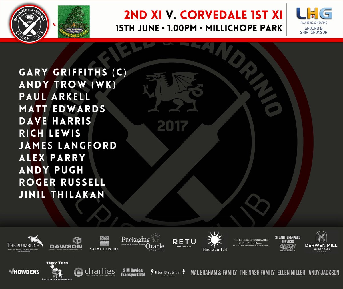 Guilsfield & Llandrinio Cricket Club tweet media