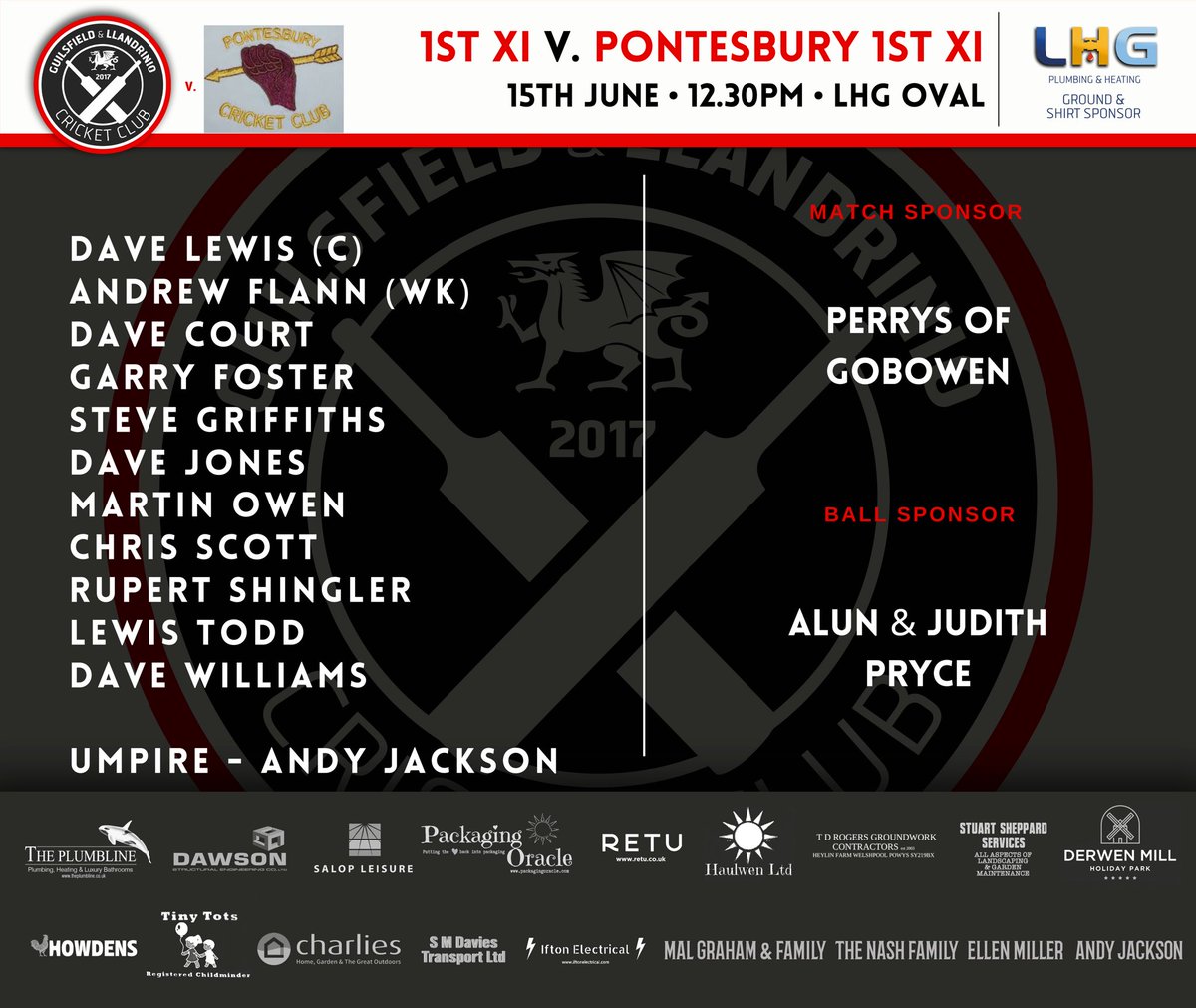 Guilsfield & Llandrinio Cricket Club tweet media