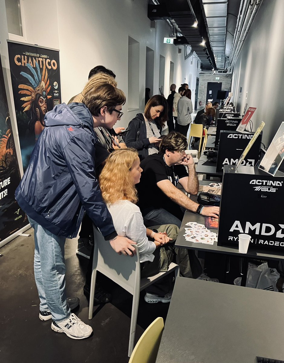 Presenting Untraveled Lands: Chantico at DevGAMM Vilnius has been a blast! Huge thanks to everyone who stopped by our booth.

Your support fuels our adventure! #DevGAMM #Chantico #Wishlist #AdventureAwaits