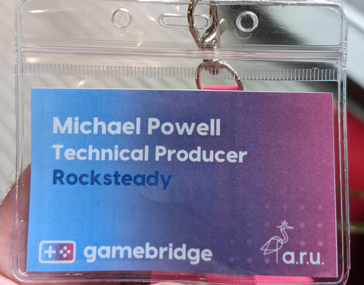Growkin's tweet photo. At @GamebridgeUk today reviewing portfolios and answering questions! 

I'll be in Room 111/112 between - 13:10-13:50 and 14:30 -14:50 or feel free to grab me around the event to chat. https://t.co/0aEatImW8Q