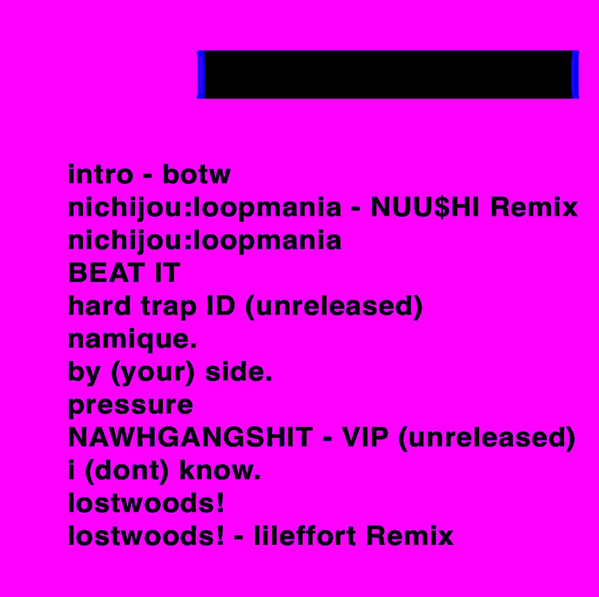 Post by Ramko Helvetica on X: セットリスト