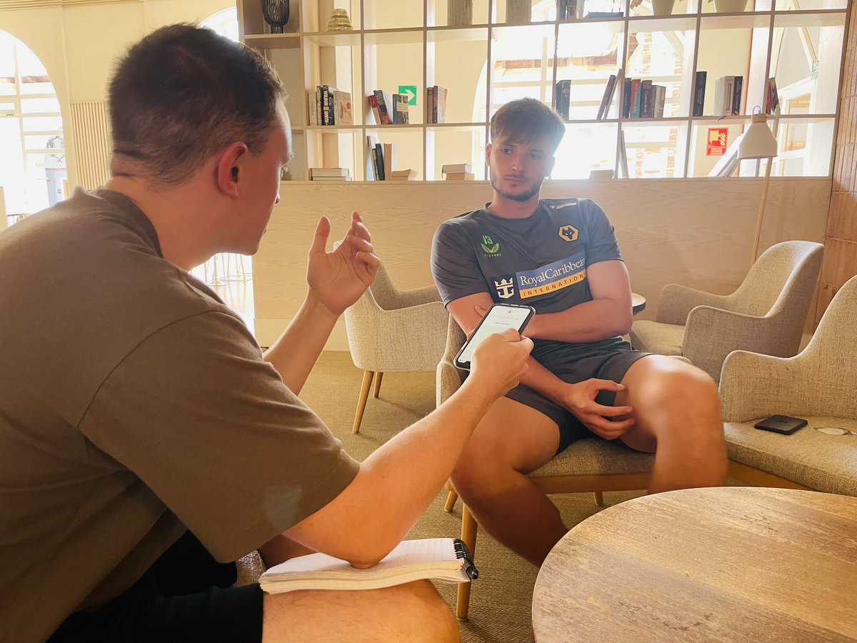 NathanJudah's tweet photo. Devastating news this morning 

Prayers go out to Matija Sarkic’s family &amp; everyone affected 🙏 

We sat down with Matija during pre-season in Alicante 2022…myself &amp; Liam both said afterwards what an absolute joy he was 

Confident, infectious, humble

Rest in peace #wwfc https://t.co/Nq9DZ1MiuI