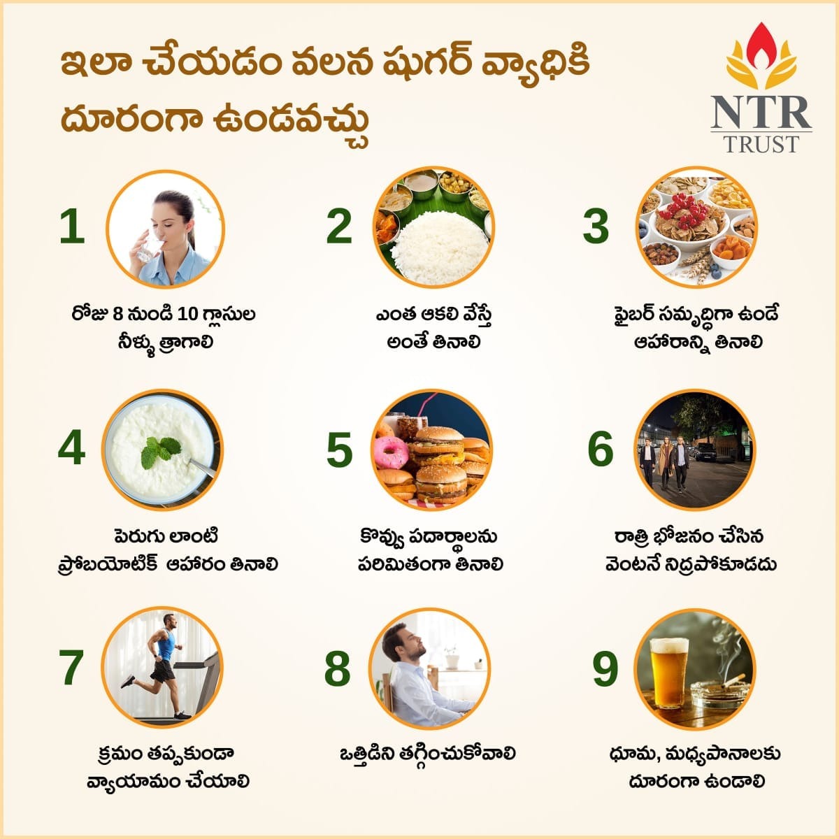 ntrtrust's tweet photo. ఇలా చేయడం వలన షుగర్ వ్యాధికి దూరంగా ఉండవచ్చు
#NTRTrust #NTRMemorialTrust #health #healthtips #healthtipsdaily #healthtipsforyou
#healthbenefits #diabetescare #DiabetesSupport #diabetesawareness https://t.co/slzfhjuqnh