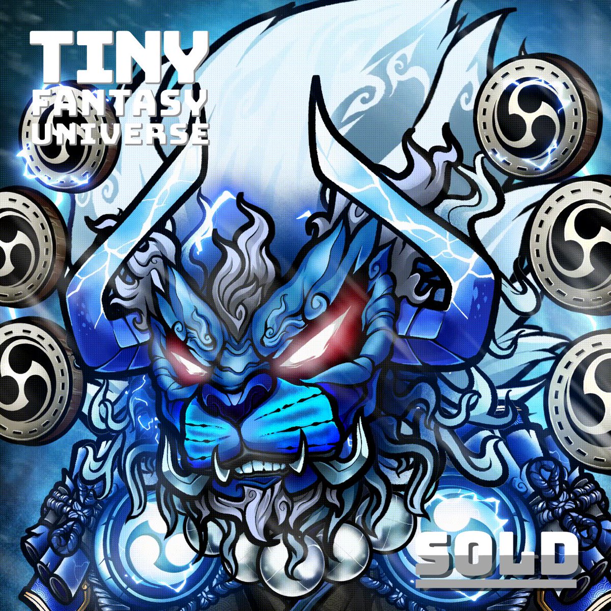 jirayupoom's tweet photo. TINY FANTASY l Collectible Sold 👑
Owner : @neromaxx55
⚡️🦁TINY FANTASY#347l Leo " Neo " Raijin 🦁⚡️
Thank for your all support 🙏
#tinyfantasynft #ThaiNFT #NFT #NFTCommunity #nftcolletor #Cryptocom #cryptocomnft #CRO #crofam #Cronos https://t.co/X0cVb2Pevf