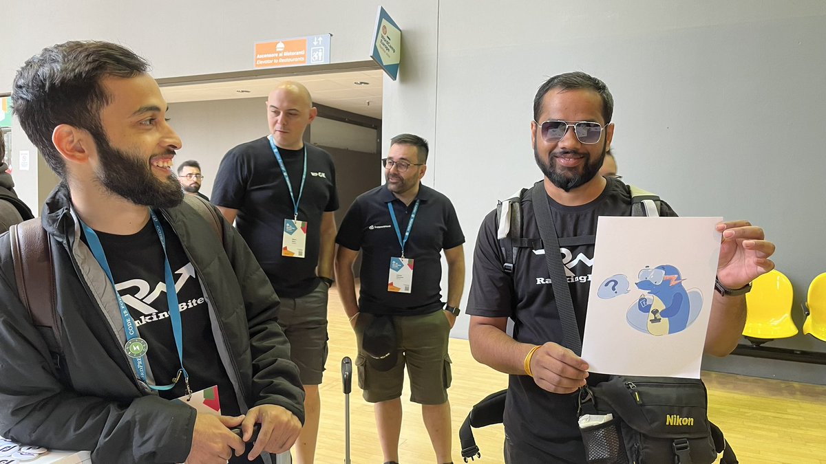 Day 2 of #WCEU and we are at <a href="/getoptimole/">Optimole</a> booth again #optimole