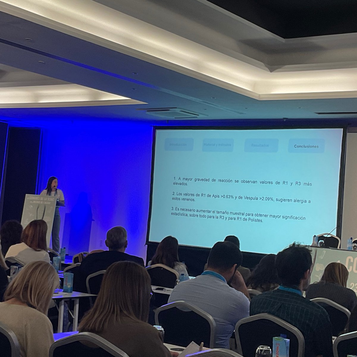 SCAIC (@scaic_cat) on Twitter photo Comunicació Oral #CongresScaic2024
Erika Teresa Hernández <a href="/hjoan23/">Hospital Universitari Joan XXIII</a>
Anàlisis de ratios sIgE/IgE per al diagnòstic i tractament del pacient alérgic a verí d’himenòpters Comunicació Oral #CongresScaic2024
Erika Teresa Hernández <a href="/hjoan23/">Hospital Universitari Joan XXIII</a>
Anàlisis de ratios sIgE/IgE per al diagnòstic i tractament del pacient alérgic a verí d’himenòpters