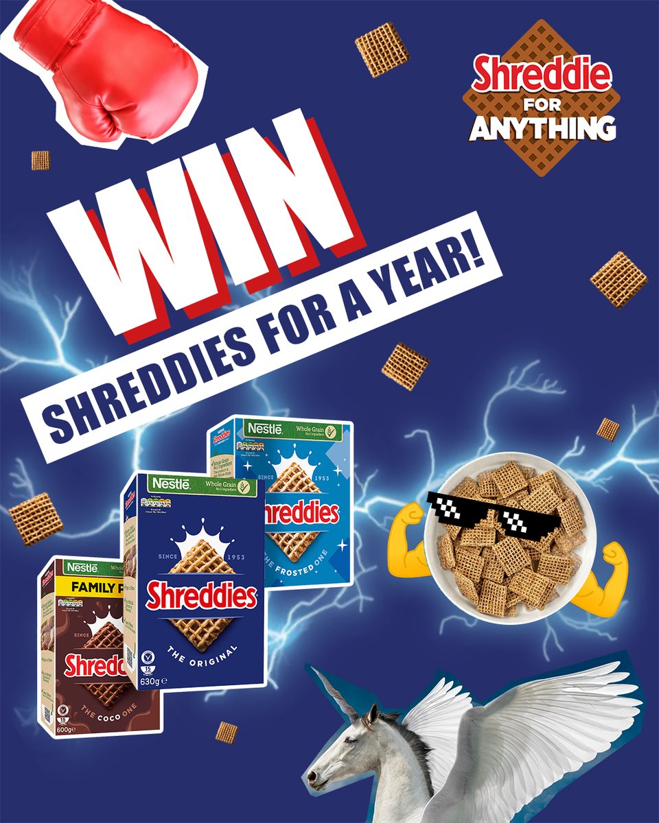 ShreddiesUKI's tweet image. This #FathersDay, we’re giving YOU the chance to #WIN a year’s supply of Shreddies!

To enter:

💙Re-post this post
💙Follow us
💙Comment your favourite Shreddies flavour

This prize draw ends 23:59 on 23.06.24. T&amp;amp;C’s apply 👉nes.tl/ttdmwa 

#competition #prizedraw