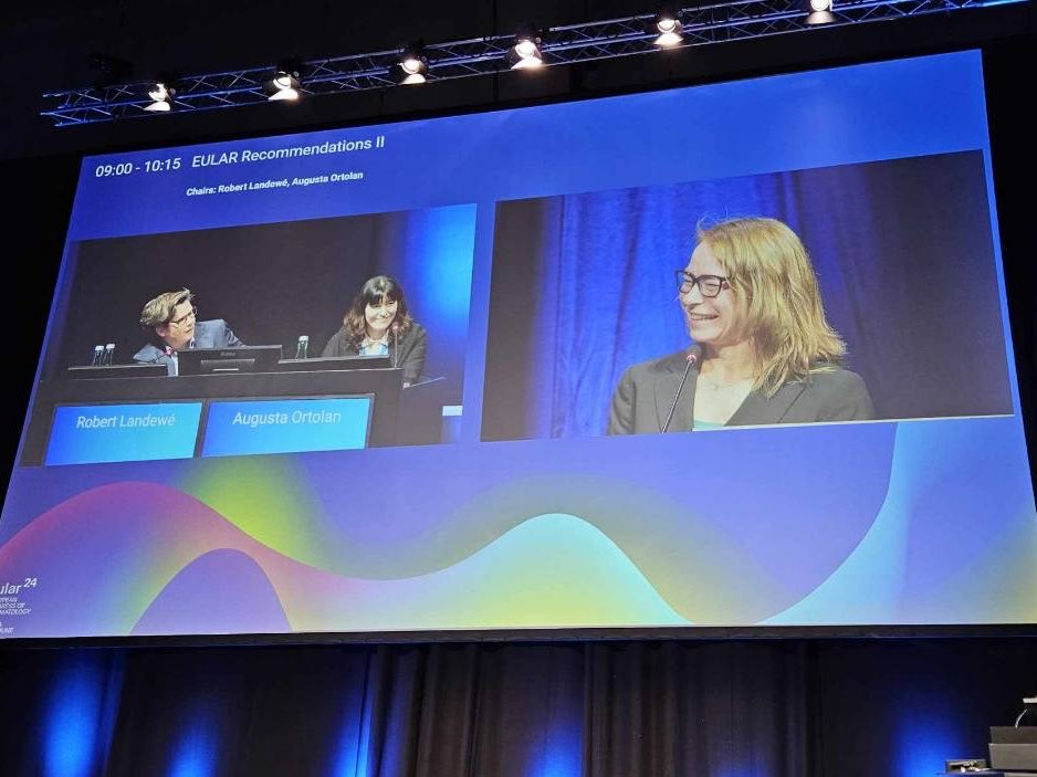 The REMEDY center (@remedy_center) on Twitter photo EULAR recommendations for non-pharmacological core management of hip and knee osteoarthritis - a great atmosphere when Nina Østerås <a href="/nina_osteras/">Nina Østerås</a> presented the 2023 updates this morning #EULAR2024 EULAR recommendations for non-pharmacological core management of hip and knee osteoarthritis - a great atmosphere when Nina Østerås <a href="/nina_osteras/">Nina Østerås</a> presented the 2023 updates this morning #EULAR2024