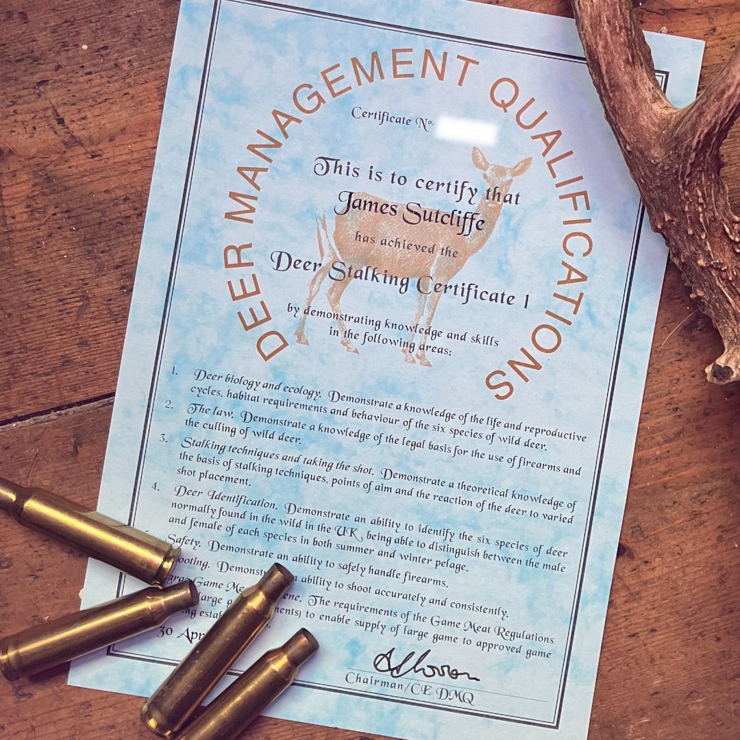The Deer Stalking Certificate level 1 (DSC1) is the industry standard in deer stalking qualifications and widely accepted across the UK, including being recognised by government.

For more information about the DSC1 please visit the DMQ website buff.ly/3Xn9J7L