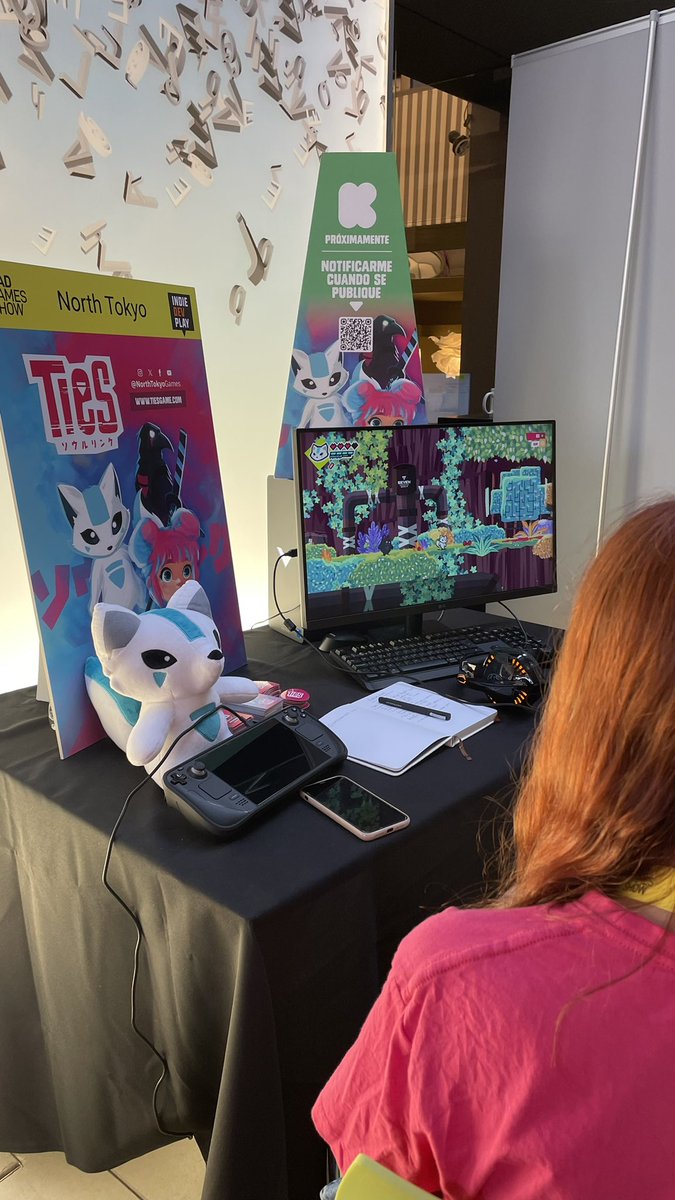 Hoy estamos también en Madrid! Todavía podéis pasaros a probar Ties! Estamos en el Matadero, Casa del Lector. 🙌🏼🙌🏼