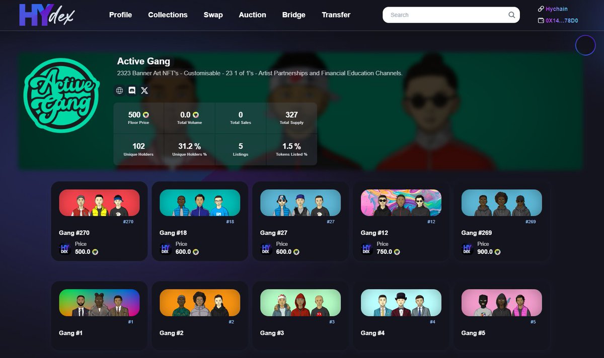 GM Gang 👊
We have officially moved to Hychain ⛓️

You can find us on <a href="/hytopiadex/">Hydex</a> 🙏
Minting in $TOPIA 📈