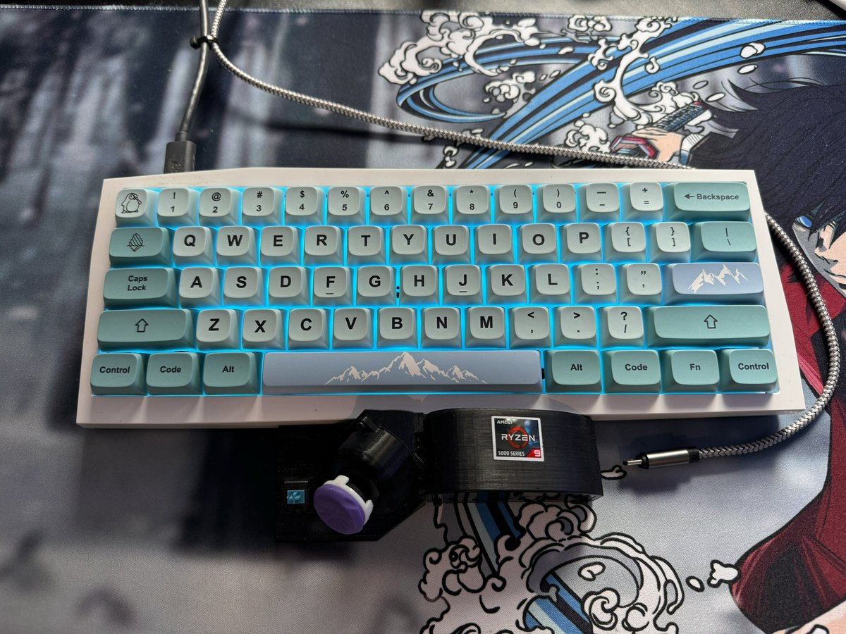 New keycaps look clean imo