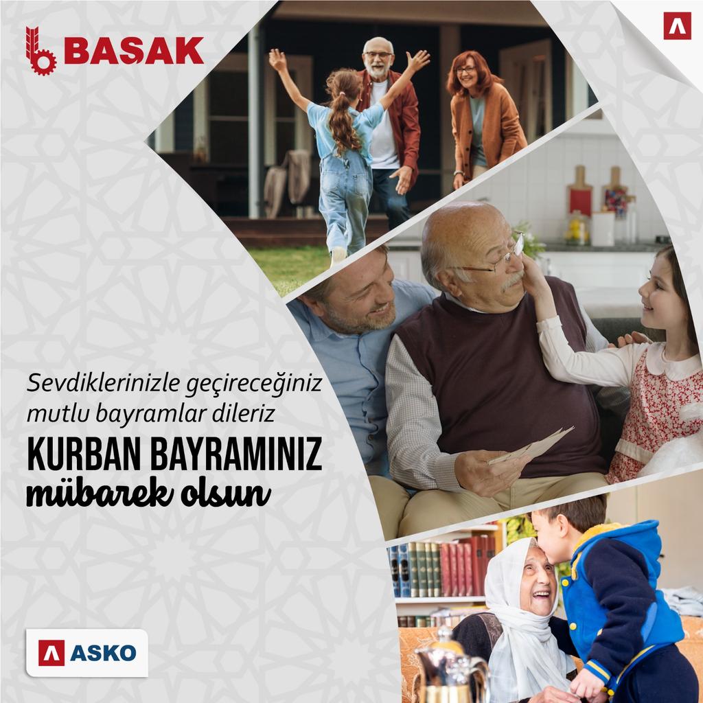 basaktraktortr's tweet photo. Sevdiklerinizle birlikte geçireceğiniz mutlu, huzurlu bayramlar dileriz. Kurban bayramınız mübarek olsun.
#BAŞAKTraktör #BasakTraktor #BirlikteDahaGüçlü #iyibayramlar #KurbanBayramı https://t.co/Vkj5appp45