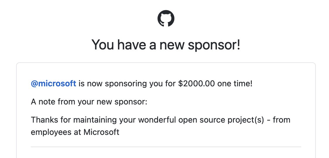 firstdrafthell's tweet photo. What a nice surprise to wake up to! 🥰
Thank you @microsoft (and @jeffwilcox) https://t.co/TmqHTl7l3w