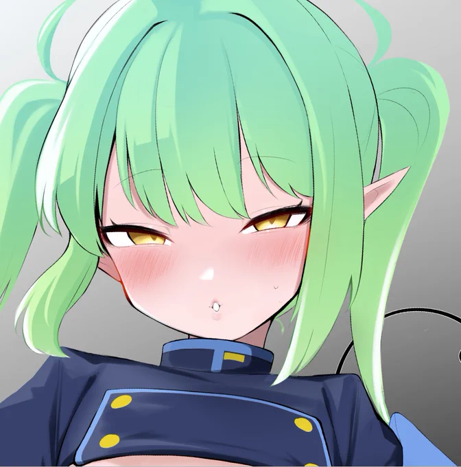 顔で出る 