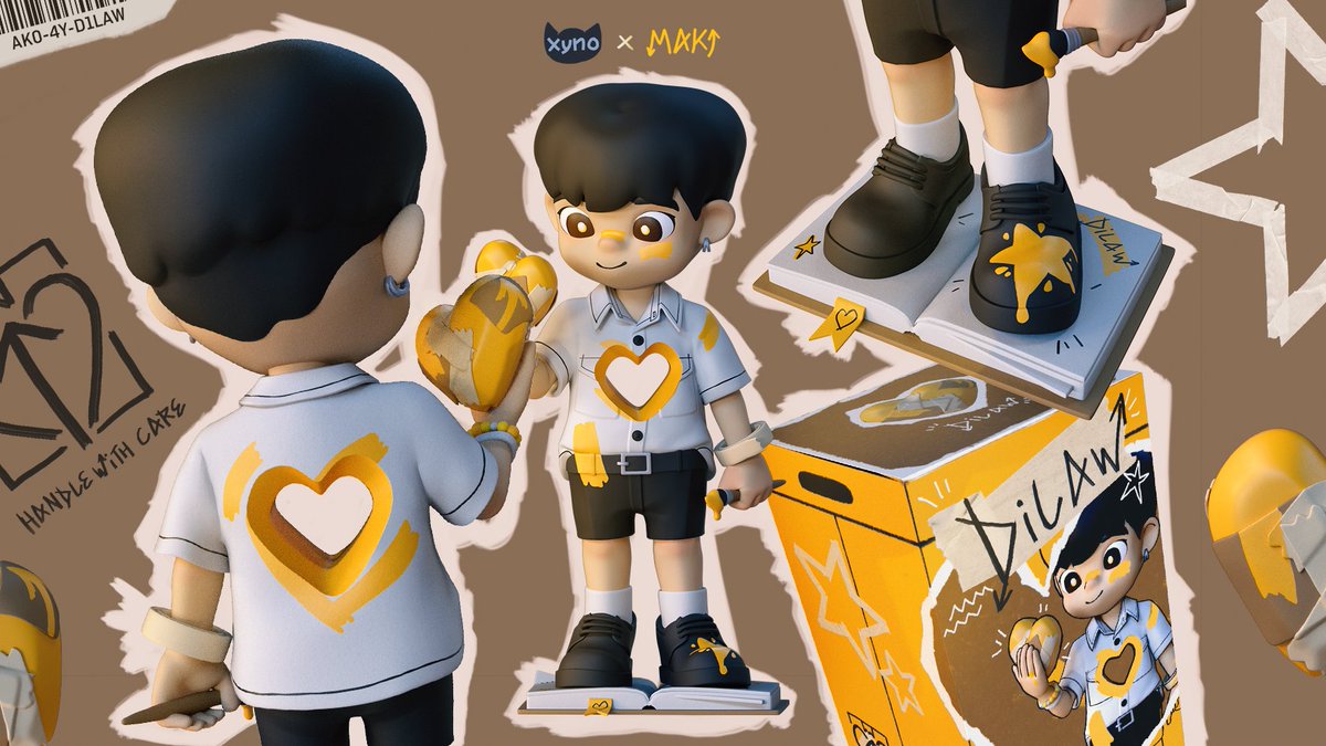 xynotaro's tweet photo. details 
- handcrafted heart
- masking tape ni maloi
- star paint drip https://t.co/YQZ16b2gIY