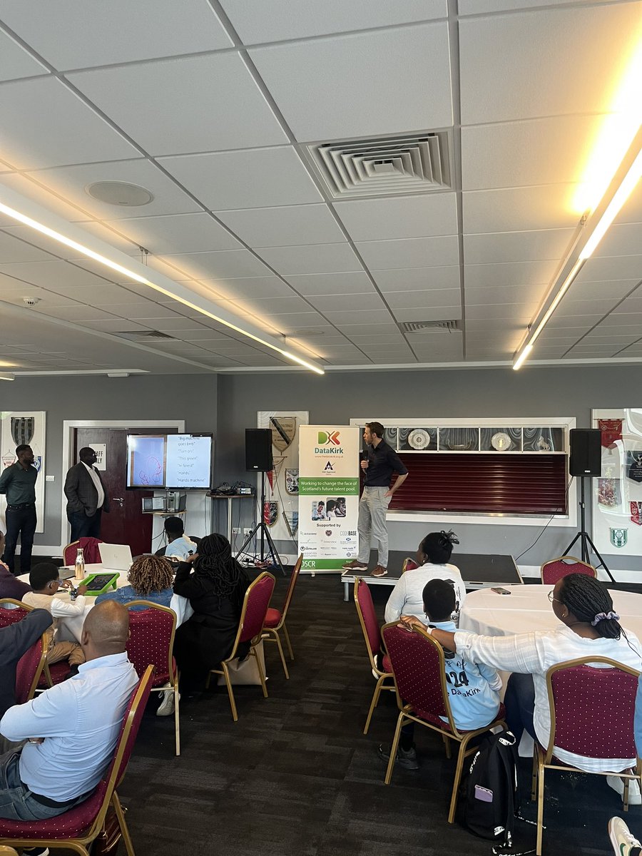 TDatakirk's tweet photo. Chief Data Officer @scotgov Tom Wilkinson is our keynote speaker today.
His talk examines the relationship between emerging generative AI and creativity.
#graduation #datakirk #dataliteracy https://t.co/Oxu12yH9rM