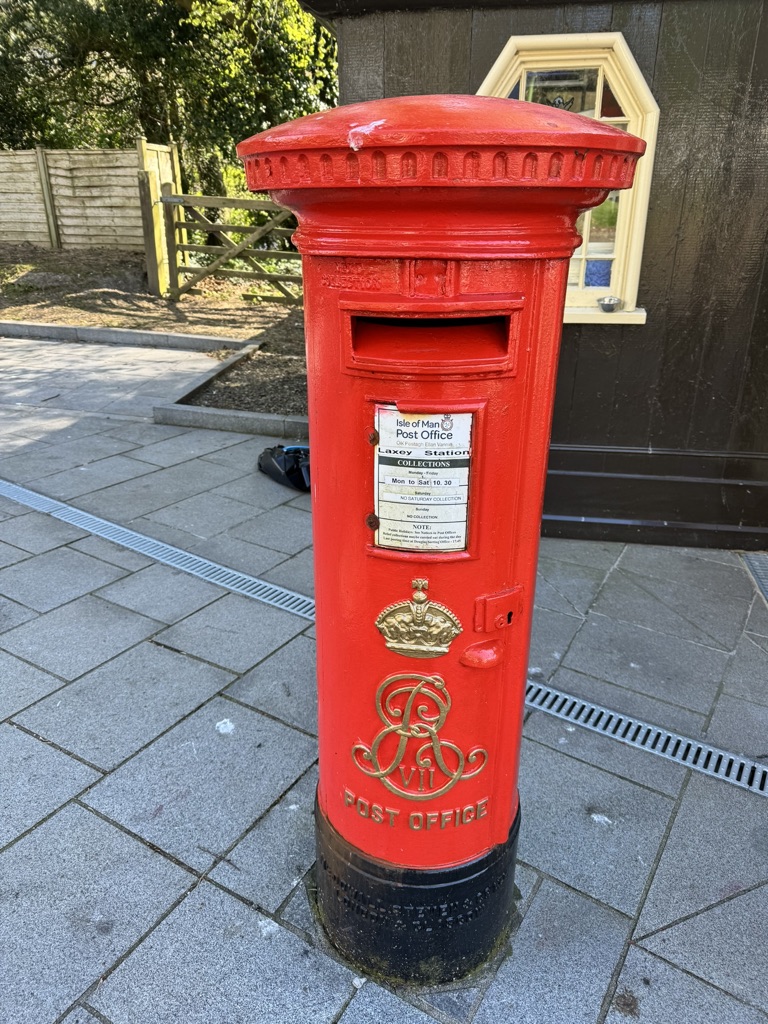 Laxey, IoM. #PostboxSaturday