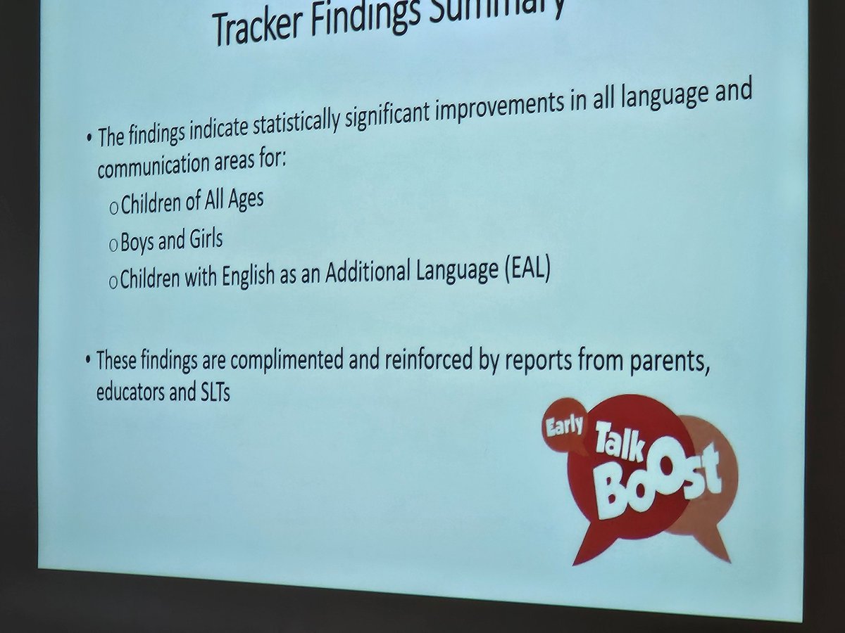 Early Talk Boost Mary I Evaluation bring presented <a href="/chatterbox/">ᴄʜᴀᴛᴛᴇʀʙᴏx</a> reinforcing the positive programme benefits @ABCStartRight <a href="/MaryMoloneyie/">Mary Moloney</a> <a href="/MICEducationFac/">Faculty of Education, Mary Immaculate College.</a> <a href="/SpeechAndLangUK/">Speech and Language UK</a>
