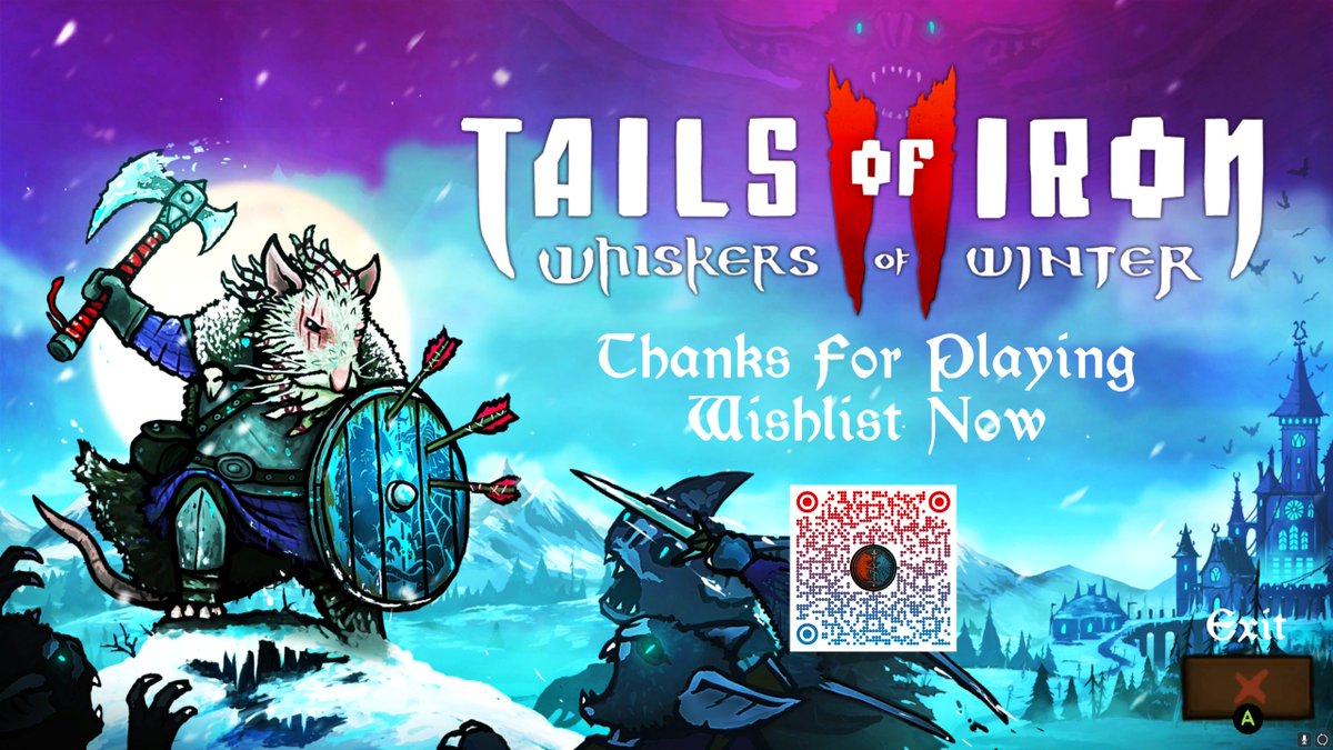 _misthic's tweet photo. Indie GOTY 2024? Probably! 
I've just ended ToI II: Proloque... I thought the first part was amazing, Whiskers of Winter seems to be even better.
I LOVE Game-of-Thrones vibes, freaking amazing stuff @OddBugStudio - can't wait❤️ https://t.co/b8c8KfCAXN