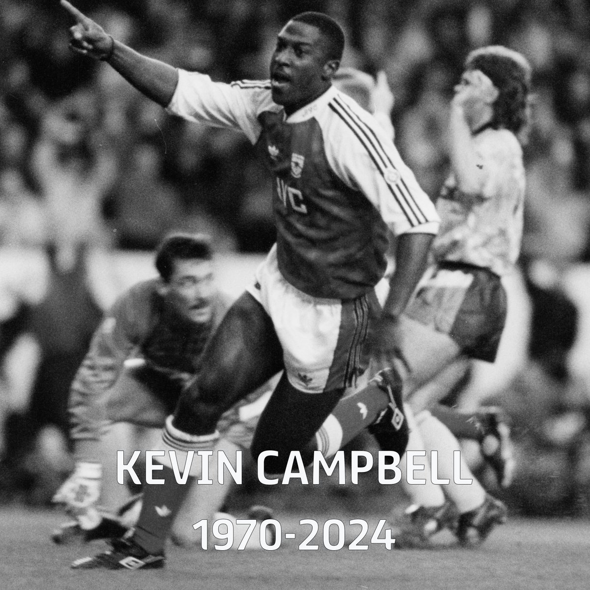 Football has lost an icon in Kevin Campbell.

The Football League Division One title and an EFL Cup were among his incredible list of achievements.

He will be sorely missed and our thoughts are with his family, friends and former colleagues.