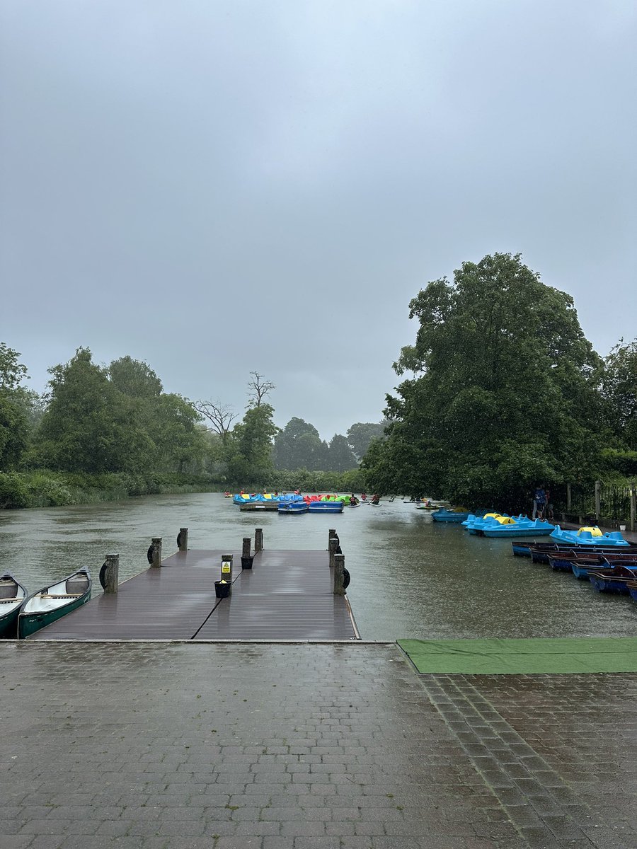 Kudos to the youngsters (&amp; instructors) at our All Star Games paddle and kayak event today. 

Lovely weather for the ducks. 🦆