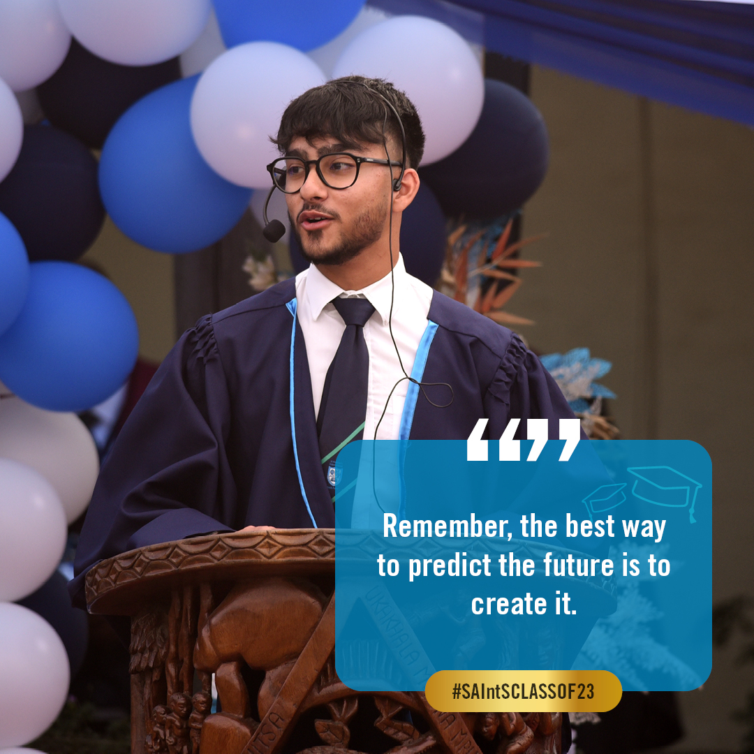 SAIntS_Malawi's tweet photo. Some words of inspiration from our speakers during our #Year13 #Graduation๐ ceremony yesterday. #SAIntSClassOf24 https://t.co/tlOyYDLsYs