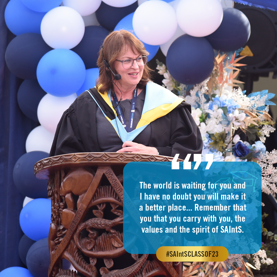 SAIntS_Malawi's tweet photo. Some words of inspiration from our speakers during our #Year13 #Graduation๐ ceremony yesterday. #SAIntSClassOf24 https://t.co/tlOyYDLsYs