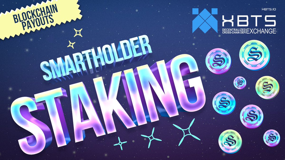 SMARTHOLDER STAKING Regular Payouts Report for the period from June 1 to June 15, 2024
➡️app.xbts.io/#/smartholder
💼SmartHolders receive a generous 50% share of XBTS DEX #trading profits!
💰Enjoy passive income twice a month with automatic payments made on the 1st &amp; 15th.
📊Stake